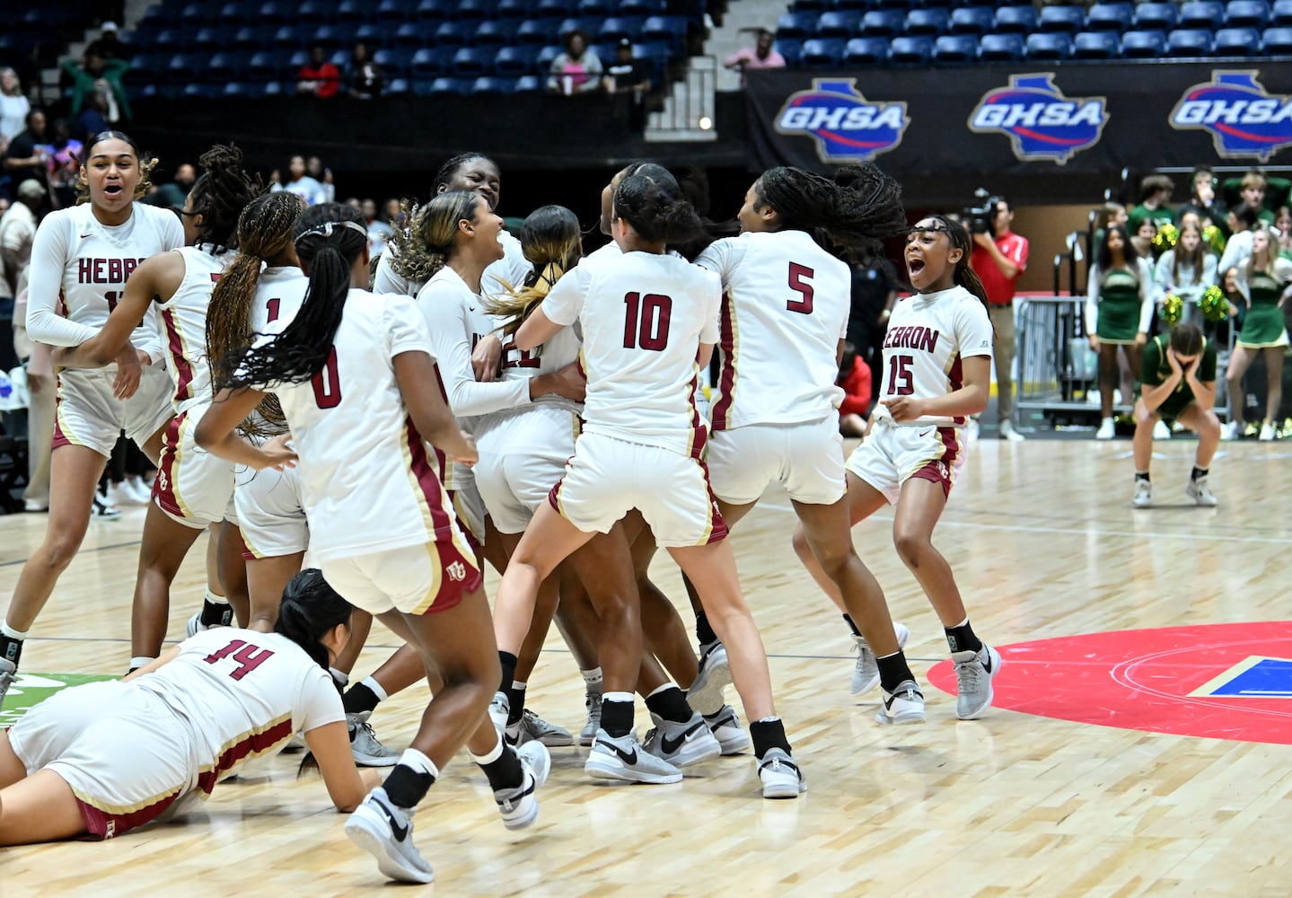 Day 3 - Class 3A Girls: Hebron Christian vs. Wesleyan