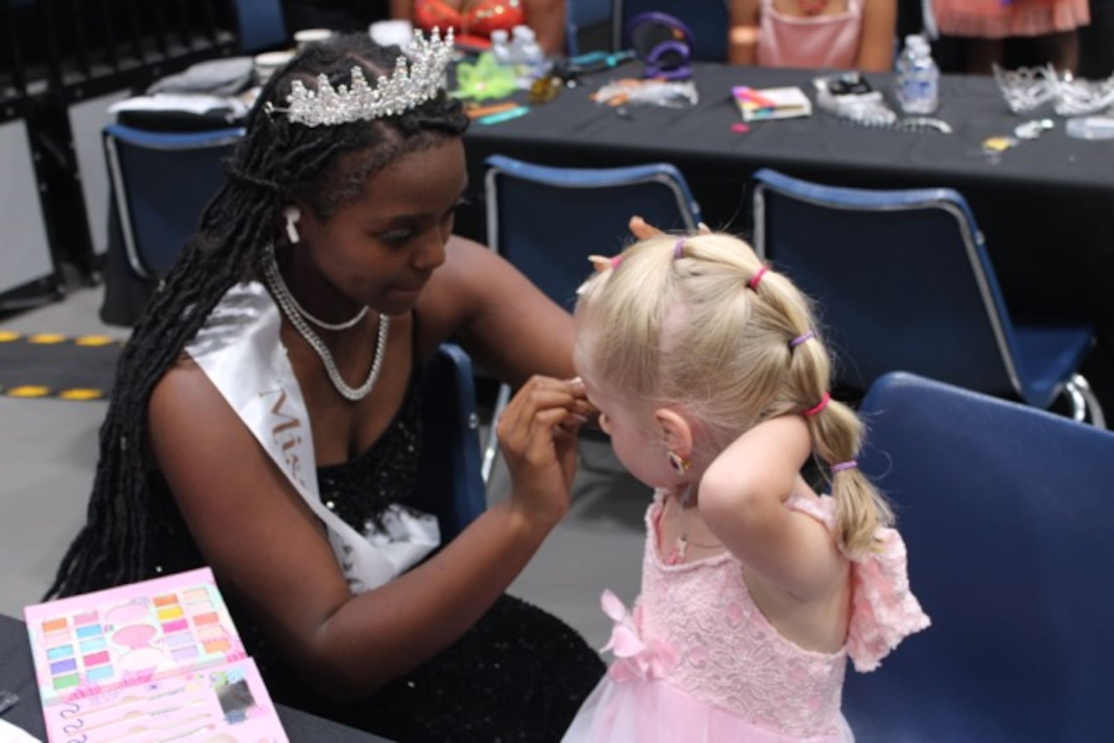 Participants prepare for the annual Down 7 Up 8 Boys to Men and Princess for a Day: Together As One event.
(Contributed by Down 7 Up 8)