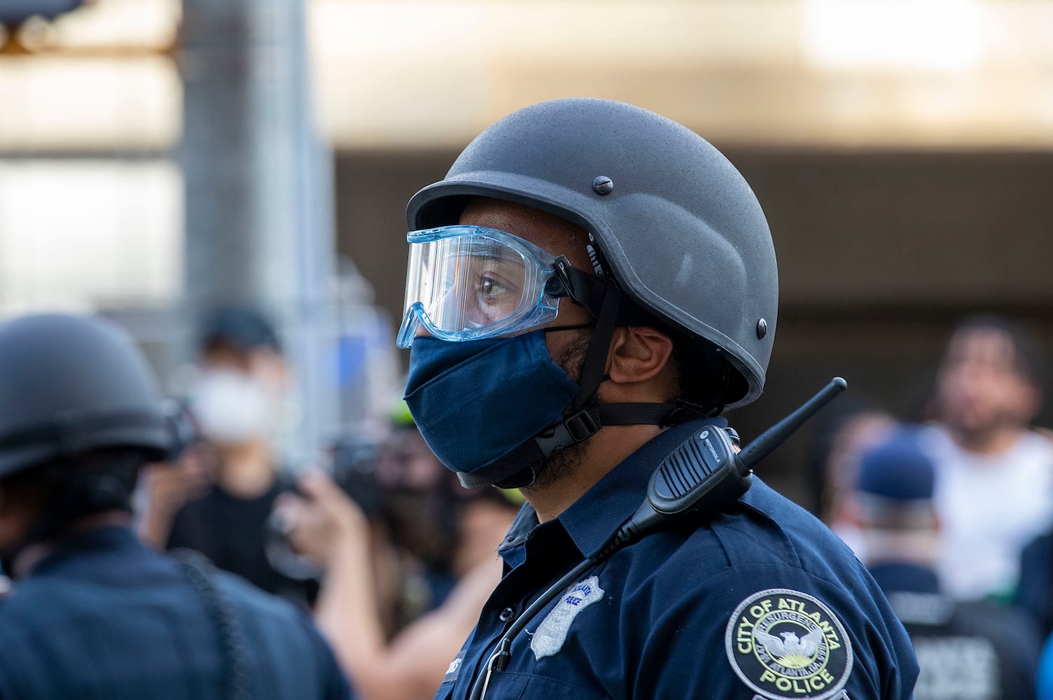 PHOTOS: Atlanta Protests -- the police