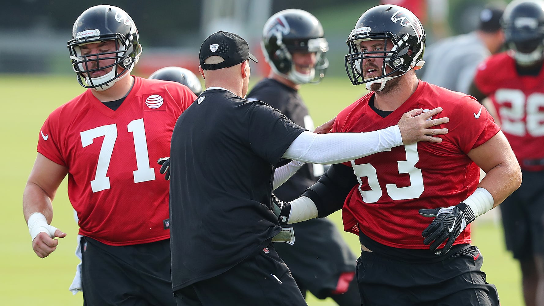 Photos: Falcons open training camp in Flowery Branch