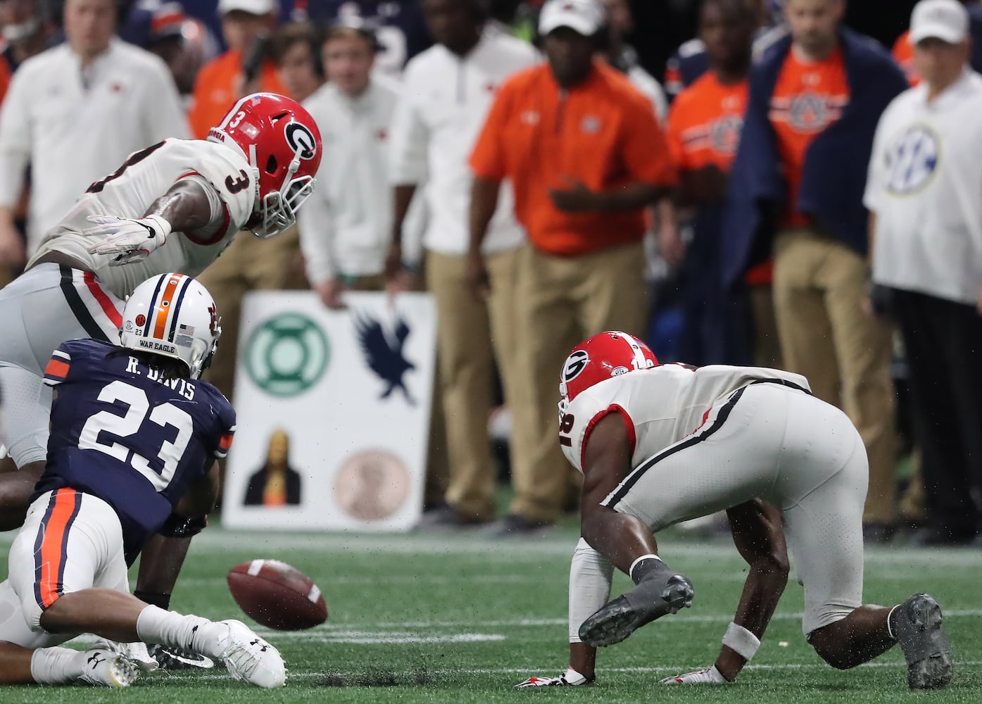 Photos: Georgia handles Auburn in rematch, wins SEC title