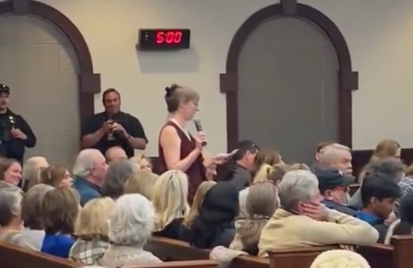 Ginny Lim’s scathing critique of U.S. Rep. Rich McCormick, a Republican from Suwannee, at a February town hall in Roswell went viral.