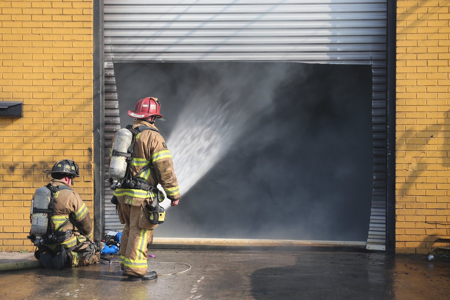 Fire at DeKalb County business