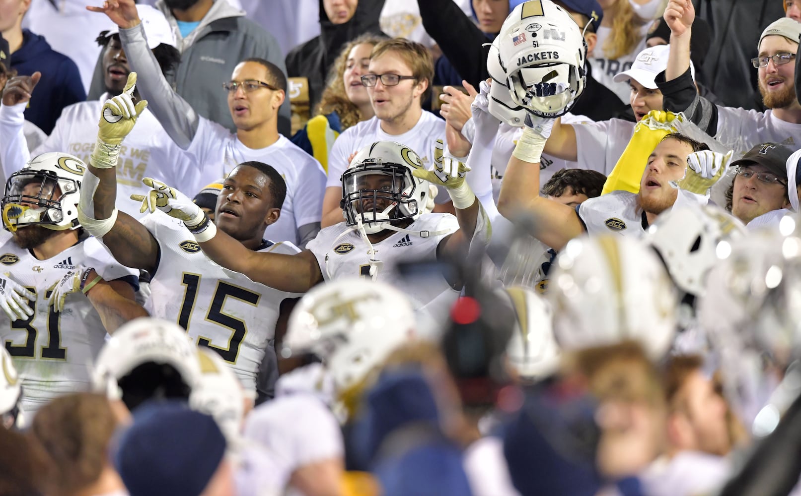 Photos: Georgia Tech earns win over Miami, Mark Richt