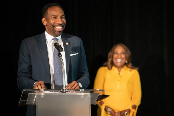 Atlanta Mayor Andre Dickens has committed to supporting and uplifting Housing Opportunities for Persons with AIDS (HOPWA) in the city and the 29-county service area the city covers. He visited HOPWA-provider Jerusalem House and its CEO, Maryum C. Lewis, on Oct. 20. (City of Atlanta)