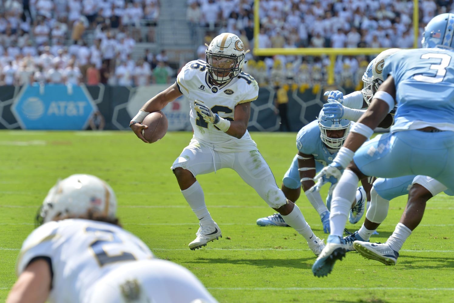 Photos: Georgia Tech hosts North Carolina