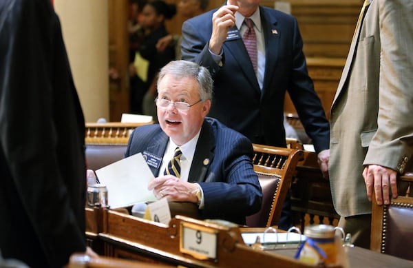 State Sen. John Wilkinson, R-Toccoa, at the state Capitol in Atlanta on February 19, 2013. JASON GETZ / AJC.COM