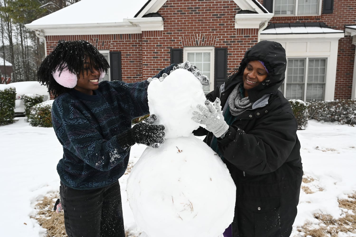 PHOTOS: Snow storm hits Atlanta