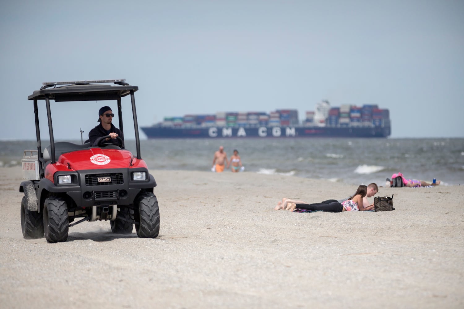 PHOTOS: Tybee Island beach amid Georgia’s shelter-in-place order