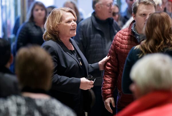 Former U.S. Sen. Heidi Heitkamp, a Democrat from North Dakota, recently participated in the Isakson Symposium for Political Civility.