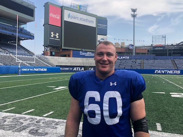 Tyden Ferris is expected to start at right guard for Georgia State. He is a grad trasnfer from Central Michigan.