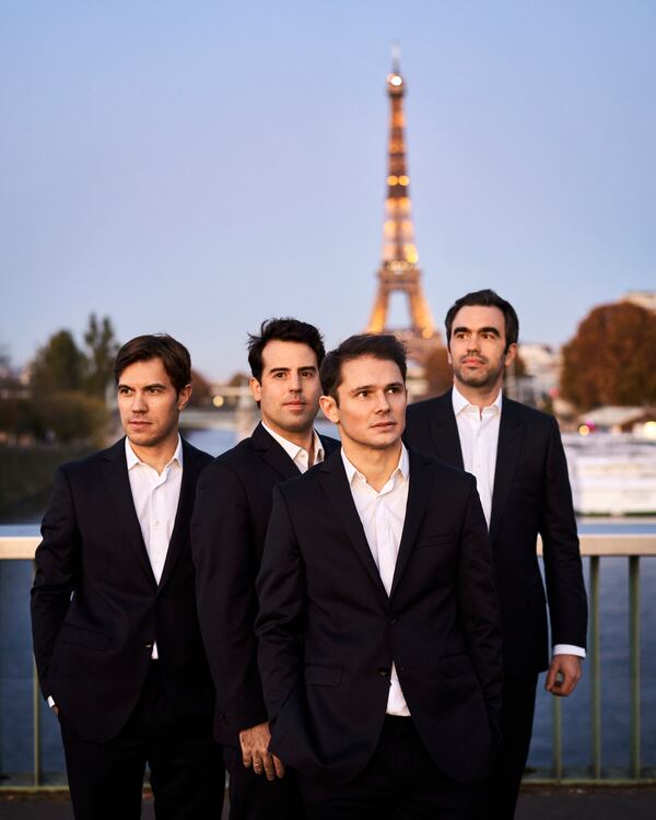 Spivey Hall welcomes the Modigliani Quartet in November. 
Courtesy of Jérome Bonnet