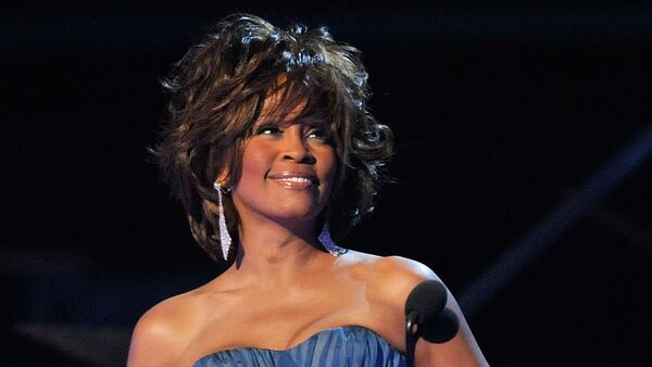 Whitney Houston speaks during the 51st Annual Grammy Awards held at the Staples Center on February 8, 2009 in Los Angeles.