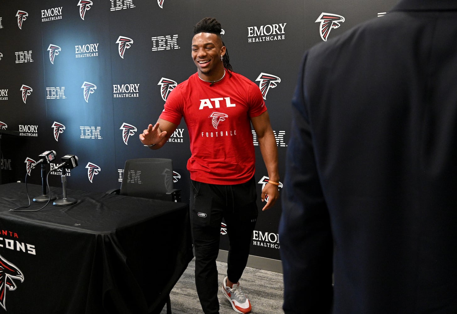 Falcons first-round draft pick Bijan Robinson