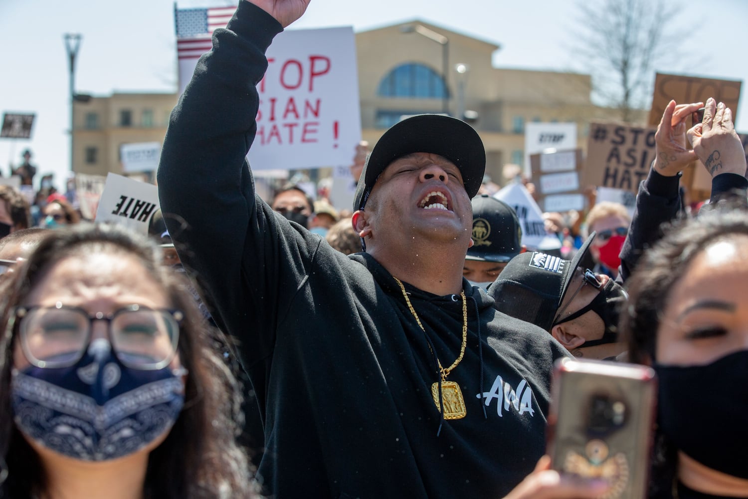 unity rally at the Liberty Plaza