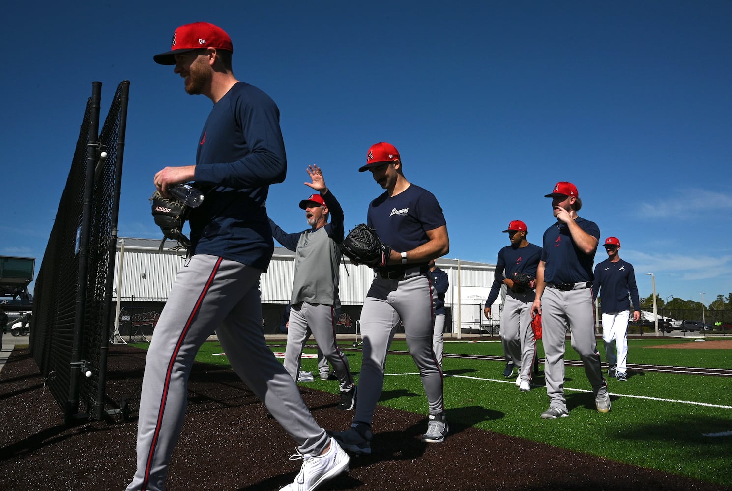 Braves spring training - Day 1