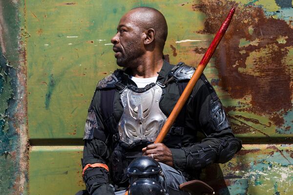  Lennie James as Morgan Jones - The Walking Dead _ Season 8, Episode 1 - Photo Credit: Jackson Lee Davis/AMC