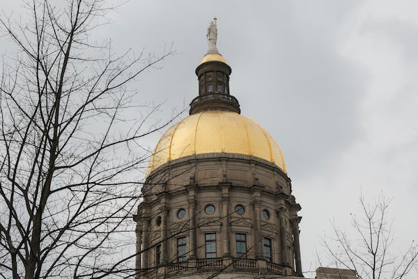 The Georgia State Capitol in Atlanta. (Natrice Miller/The Atlanta Journal-Constitution)