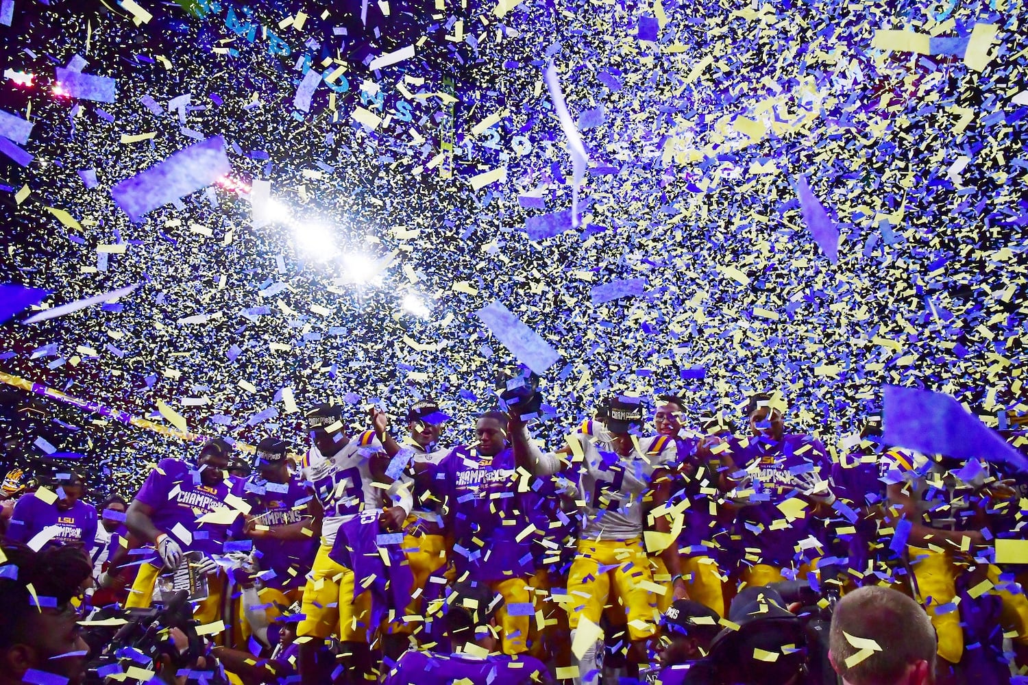 Photos: Bulldogs crushed by LSU in SEC Championship game