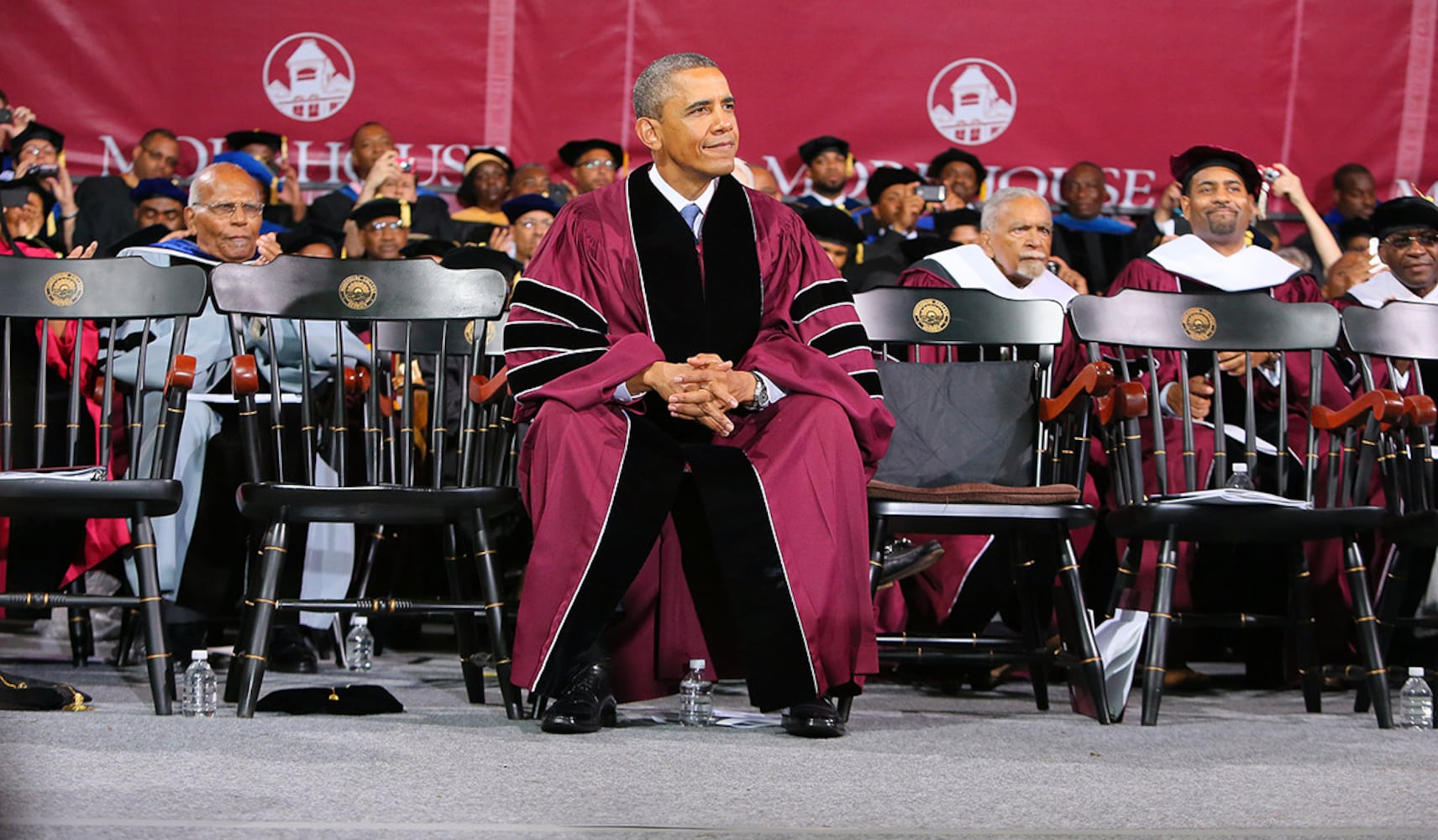 Obama's visits to Atlanta and Georgia