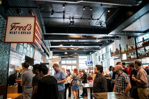  Fred's Meat & Bread at the Canteen 'micro food hall' in Midtown. Photo credit- Mia Yakel.