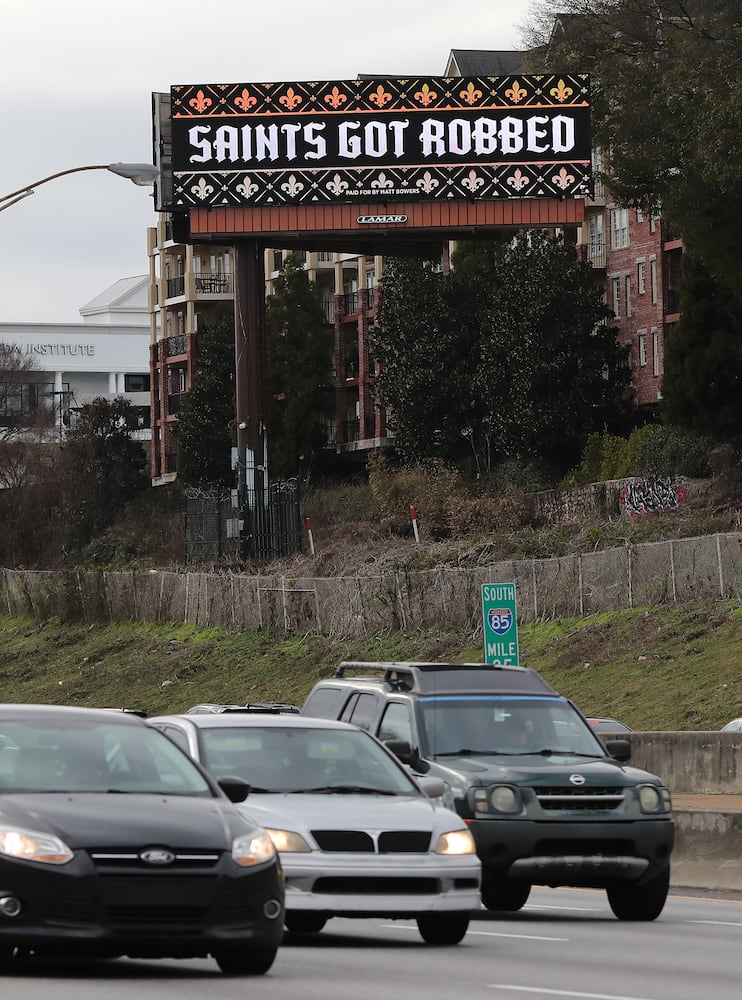 Photos: Setting up Mercedes-Benz Stadium for Atlanta’s Super Bowl