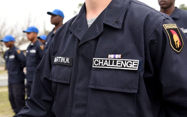 Some 200 cadets were housed at the Fort Stewart Youth Challenge Academy when the AJC and Channel 2 Action News toured the campus in February. “I’m proud of you, because you’re still here,” Commandant Joseph Mayfield told them in formation. Another 30 cadets from that class had already left the program. RYON HORNE / RHORNE@AJC.COM