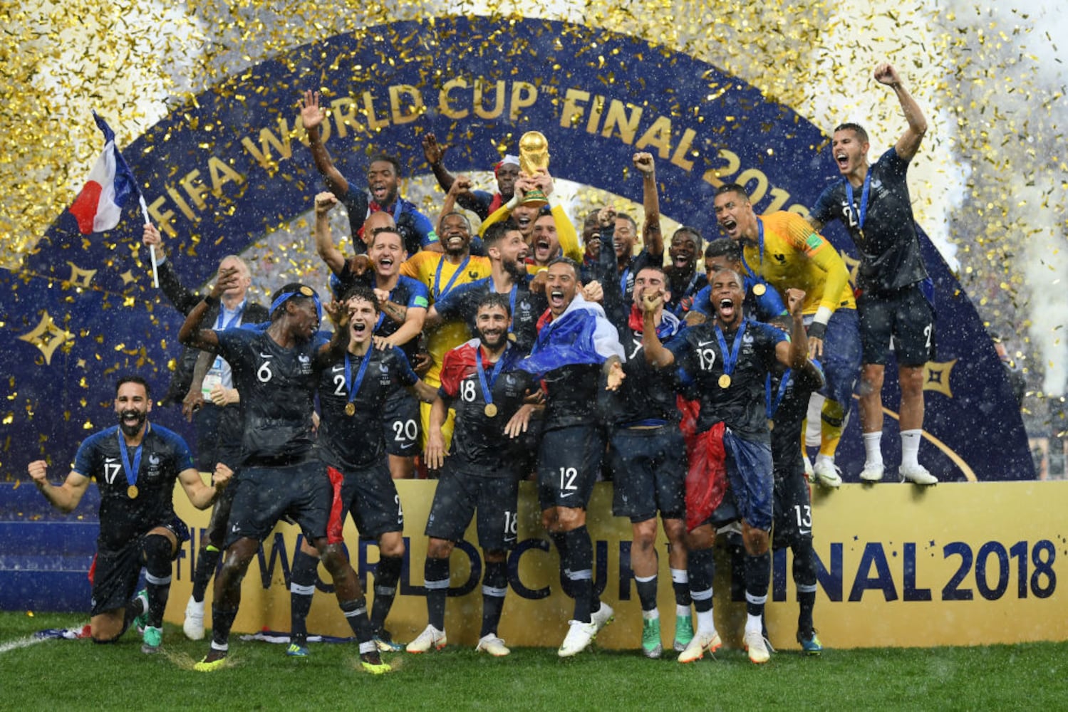 Photos: 2018 World Cup final -- France vs. Croatia