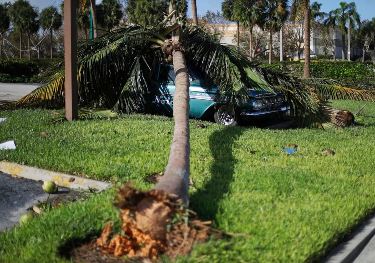 Photos: Hurricane Irma makes landfall in Florida, leaves damage behind