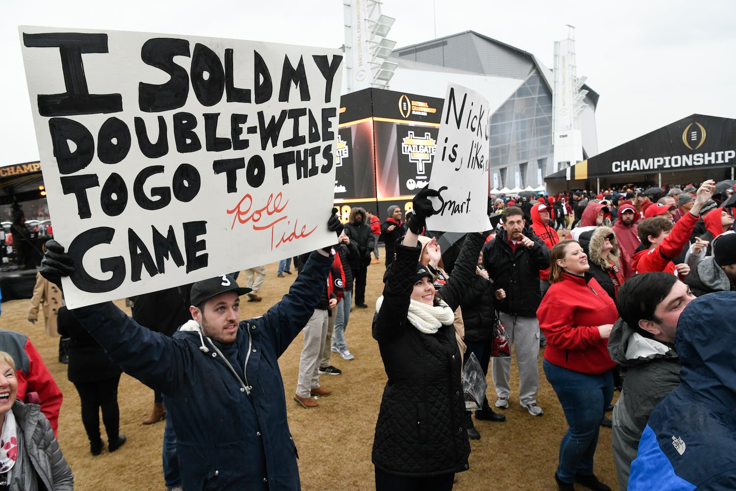 Photos: The scene at the Georgia-Alabama championship game