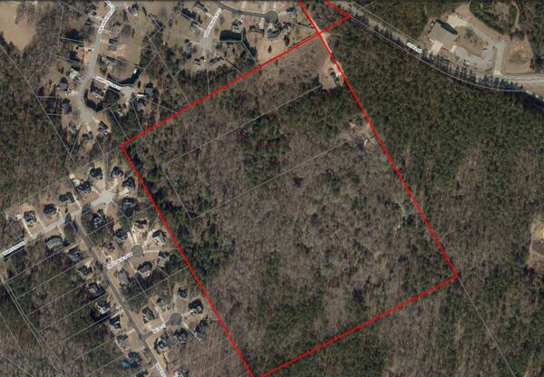 The Loganville-area site of a proposed "solid waste transfer station." (Via Gwinnett County planning documents)