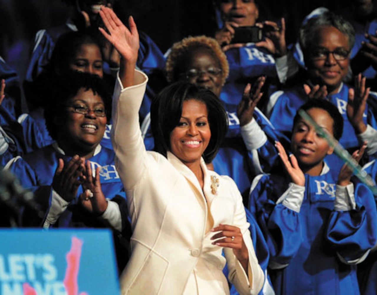 First lady Michelle Obama visits Atlanta