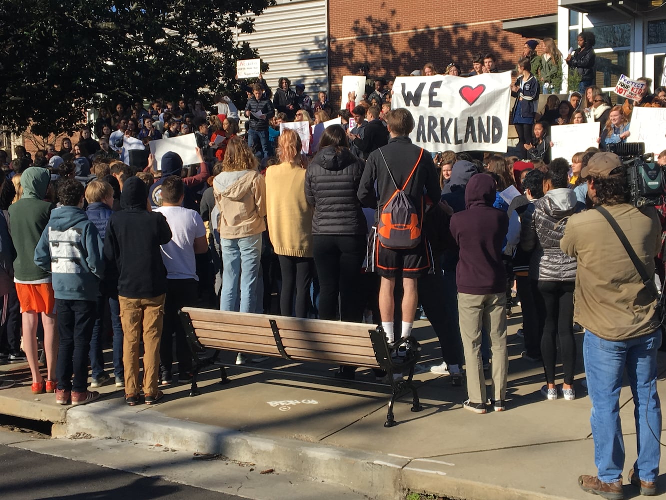 National School Walkout: Metro Atlanta students protest gun violence