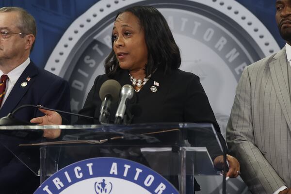 As expected, the Republican-led U.S. House Judiciary Committee has launched a probe of Fulton County District Attorney Fani Willis over the  indictment of former President Trump and 18 others at Fulton County Courthouse on Monday, August 14, 2023 in Atlanta. (Michael Blackshire/Michael.blackshire@ajc.com)