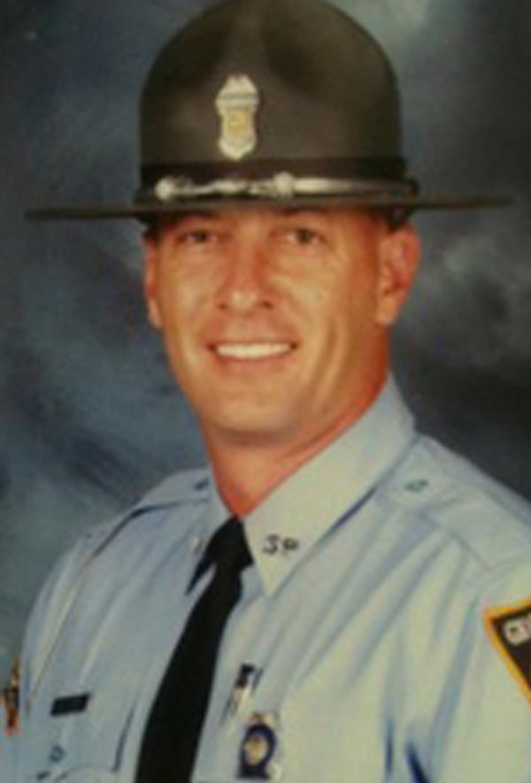 Georgia State Trooper First Class Chadwick Lee LeCroy, late brother of federal death row inmate William LeCroy. The trooper was shot and killed in the line of duty in 2010. (photo handout)