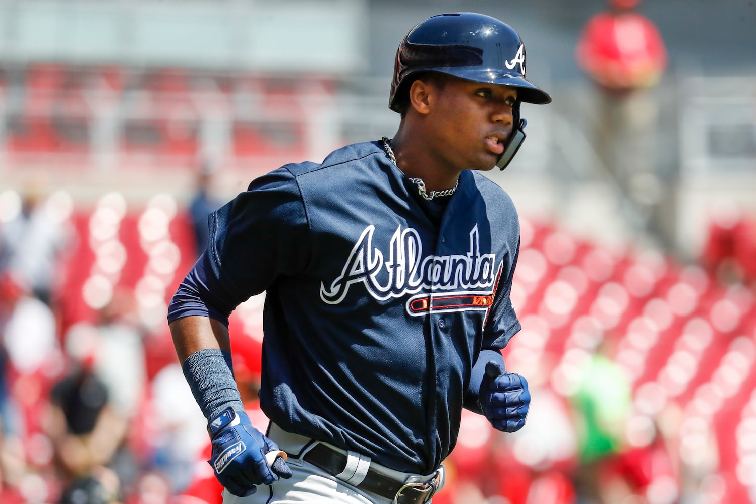 Photos: Ronald Acuna has deep impact in Braves’ second game