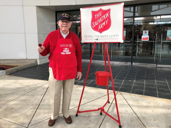 Among Scott Chadwick’s accomplishments in civilian life, he led the Marietta Salvation Army’s advisory council. FAMILY PHOTO