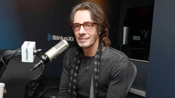 Rick Springfield hosting his weekly SiriusXM show "Working Class DJ" on the 80s on 8 channel. SIRIUSXM