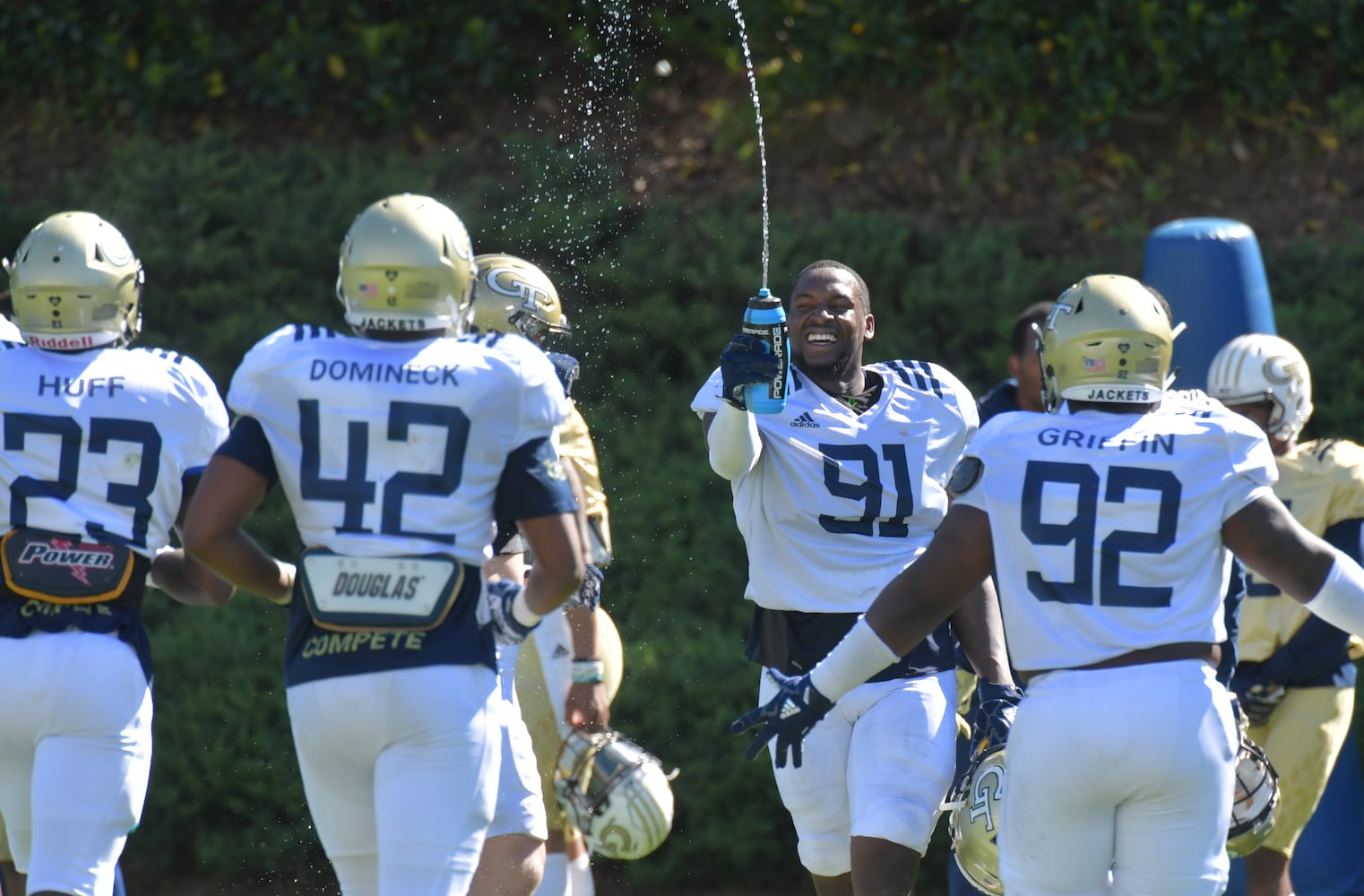 Photos: Georgia Tech puts on the pads at spring practice