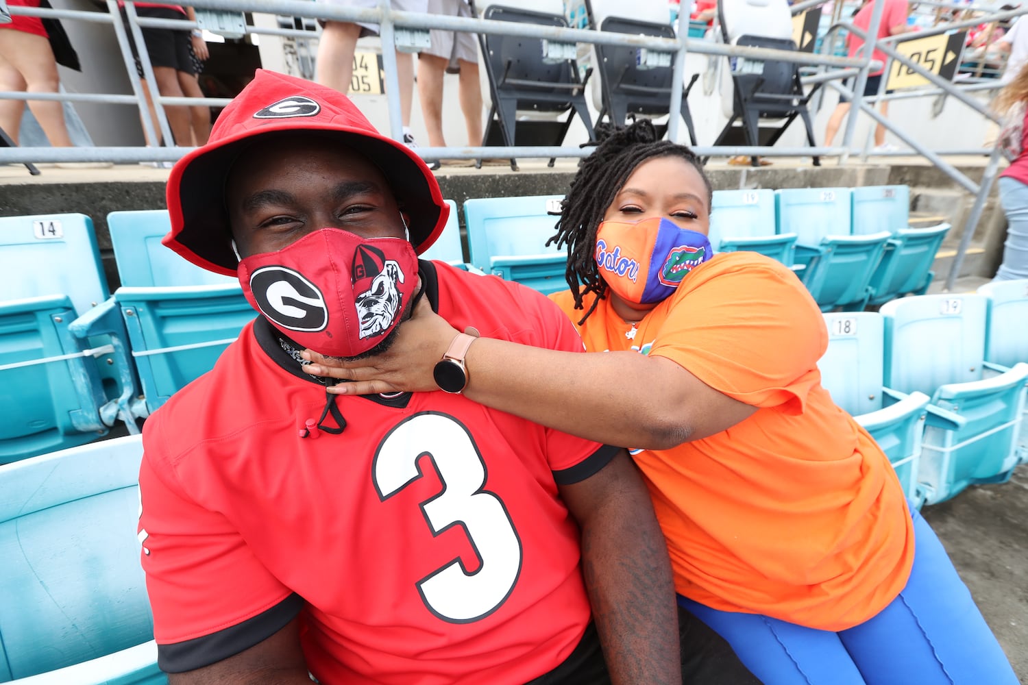 Georgia-Florida game day in Jacksonville