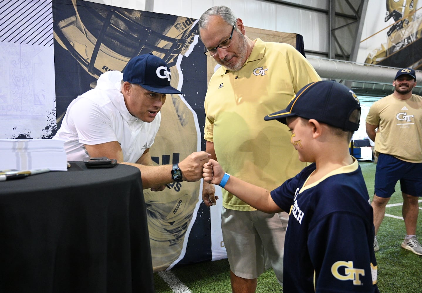 Georgia Tech fan day photo