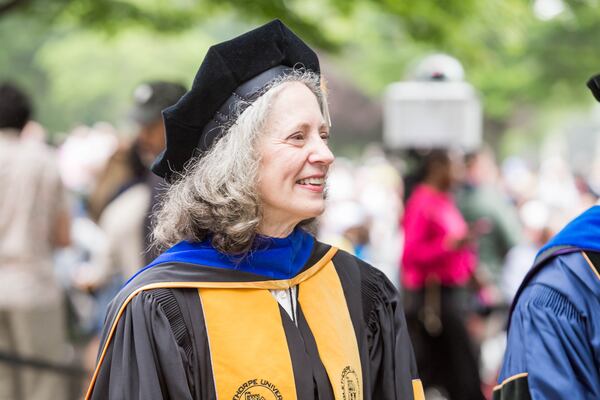 Oglethorpe University President Kathryn McClymond will be inaugurated during two days of events in September. (Courtesy of Henry Bradley/Highlight Media)