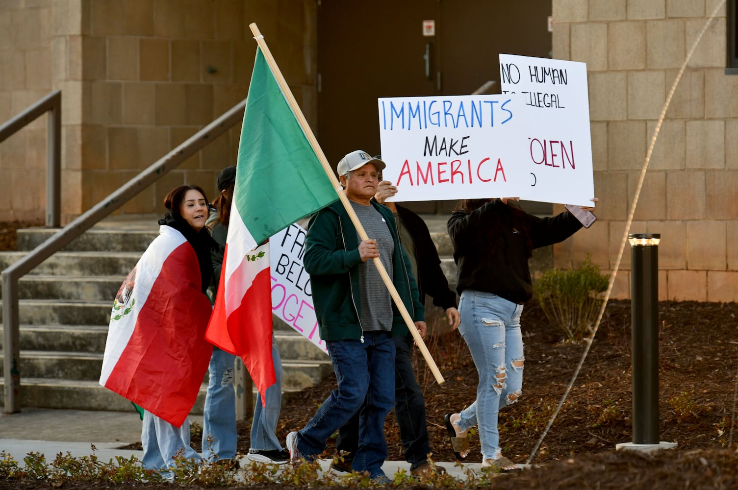 Immigration policy prompts protests