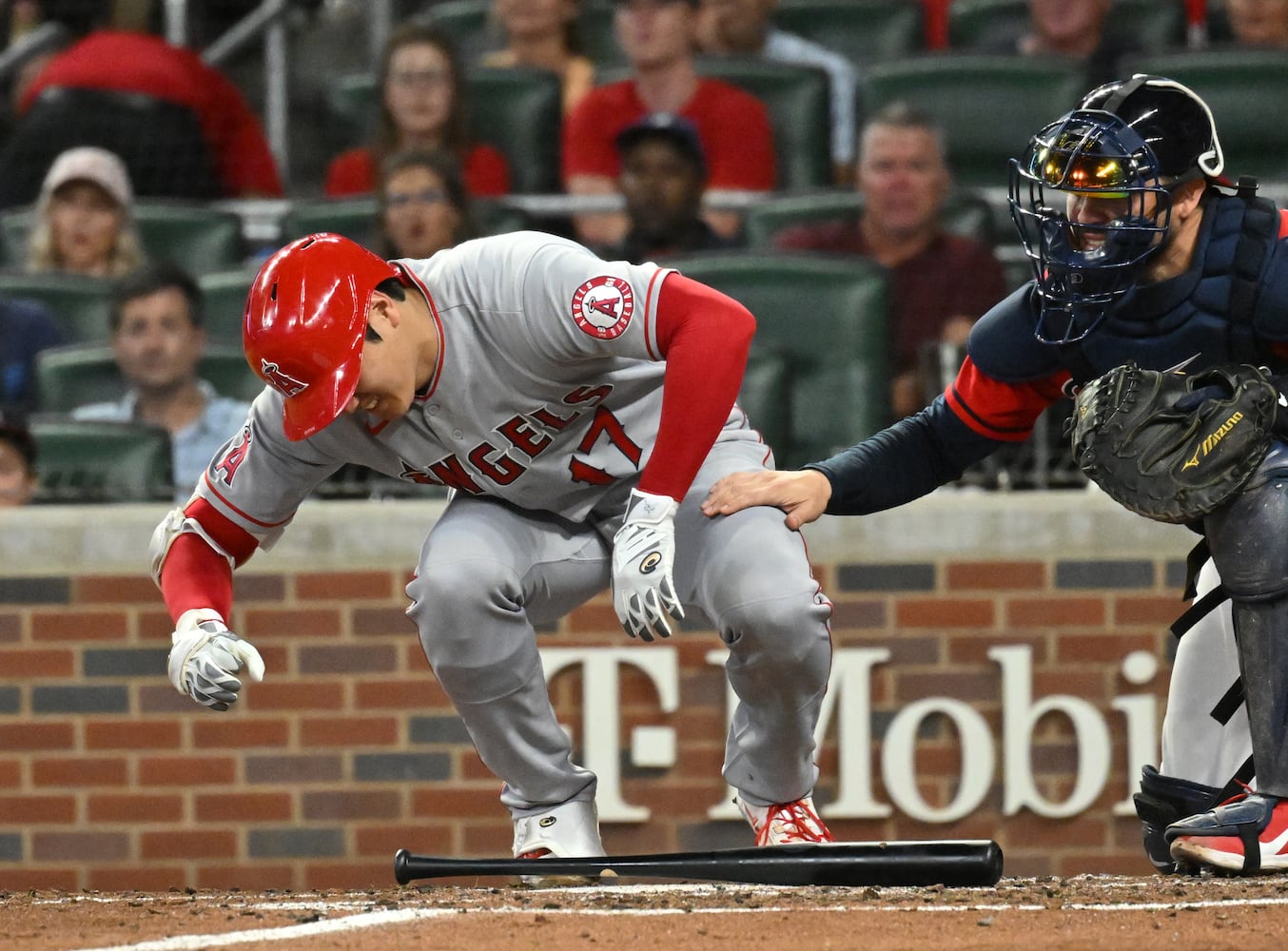 Braves-Angels Friday photo