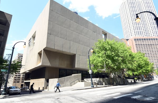 The Atlanta-Fulton Public Library in Atlanta is slated for renovation. (Rebecca Breyer) AJC FILE PHOTO