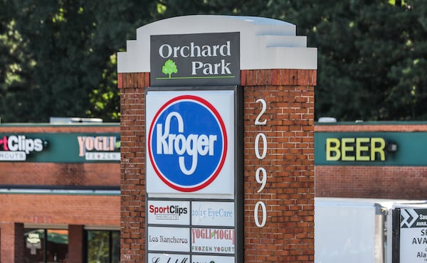 The busy Kroger was shut down for hours as police collected evidence from the parking lot. 