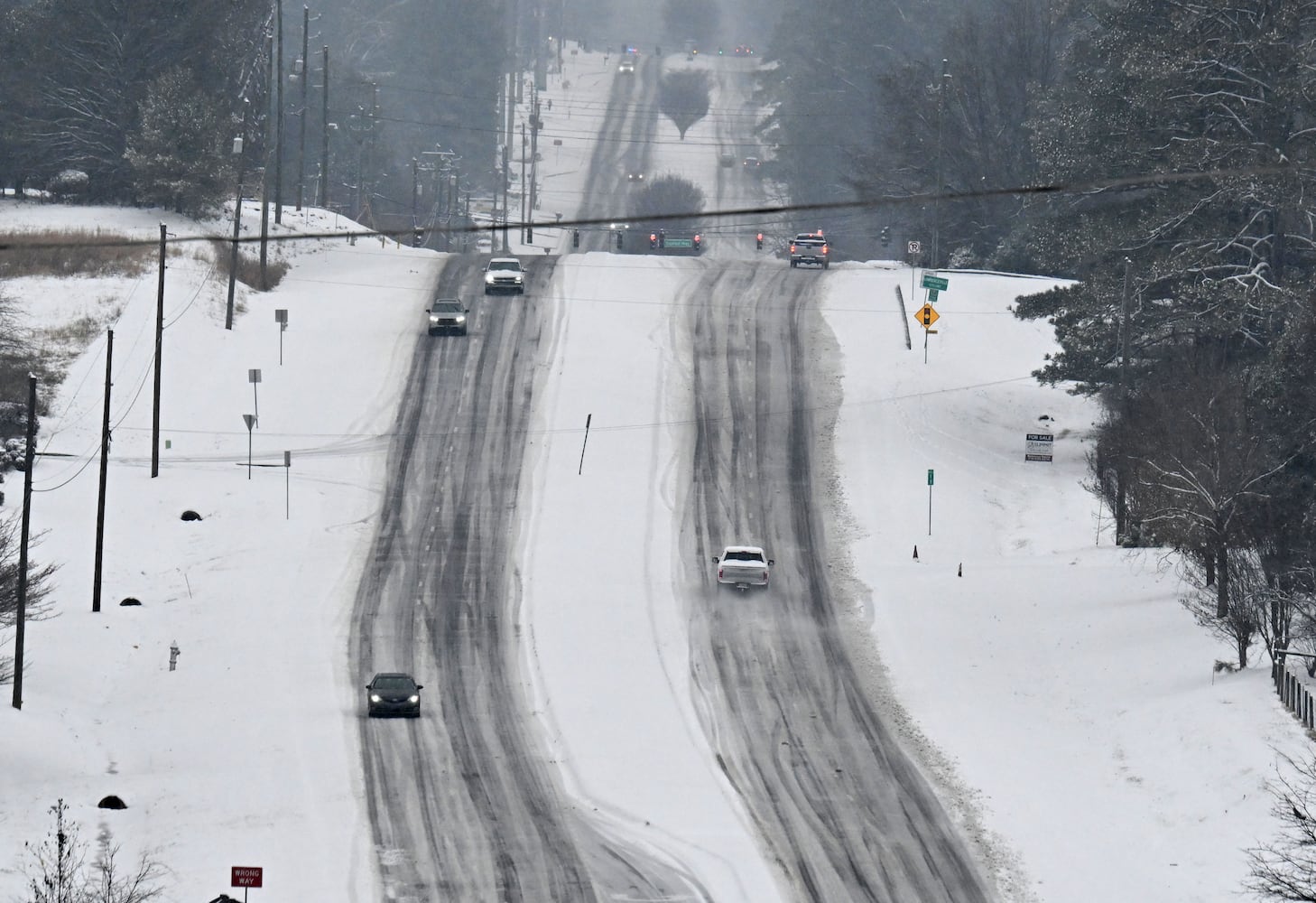 PHOTOS: Snow storm hits Atlanta