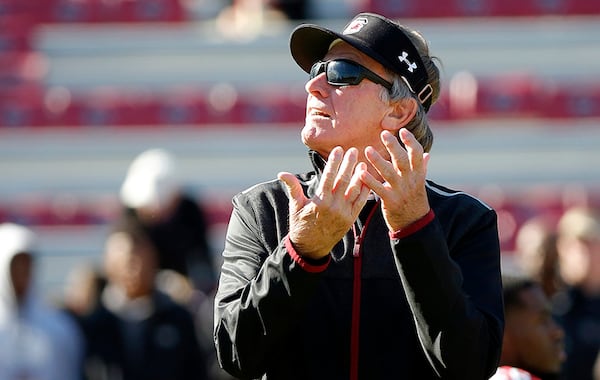 South Carolina's head coach Steve Spurrier retired in 2015.