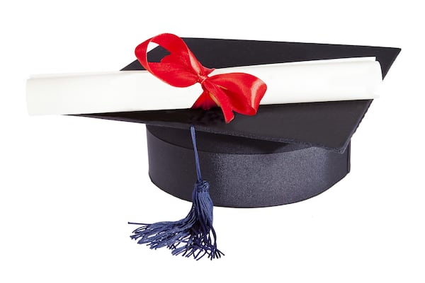 A generic diploma and morrterboard. Diploma Morterboard Graduation