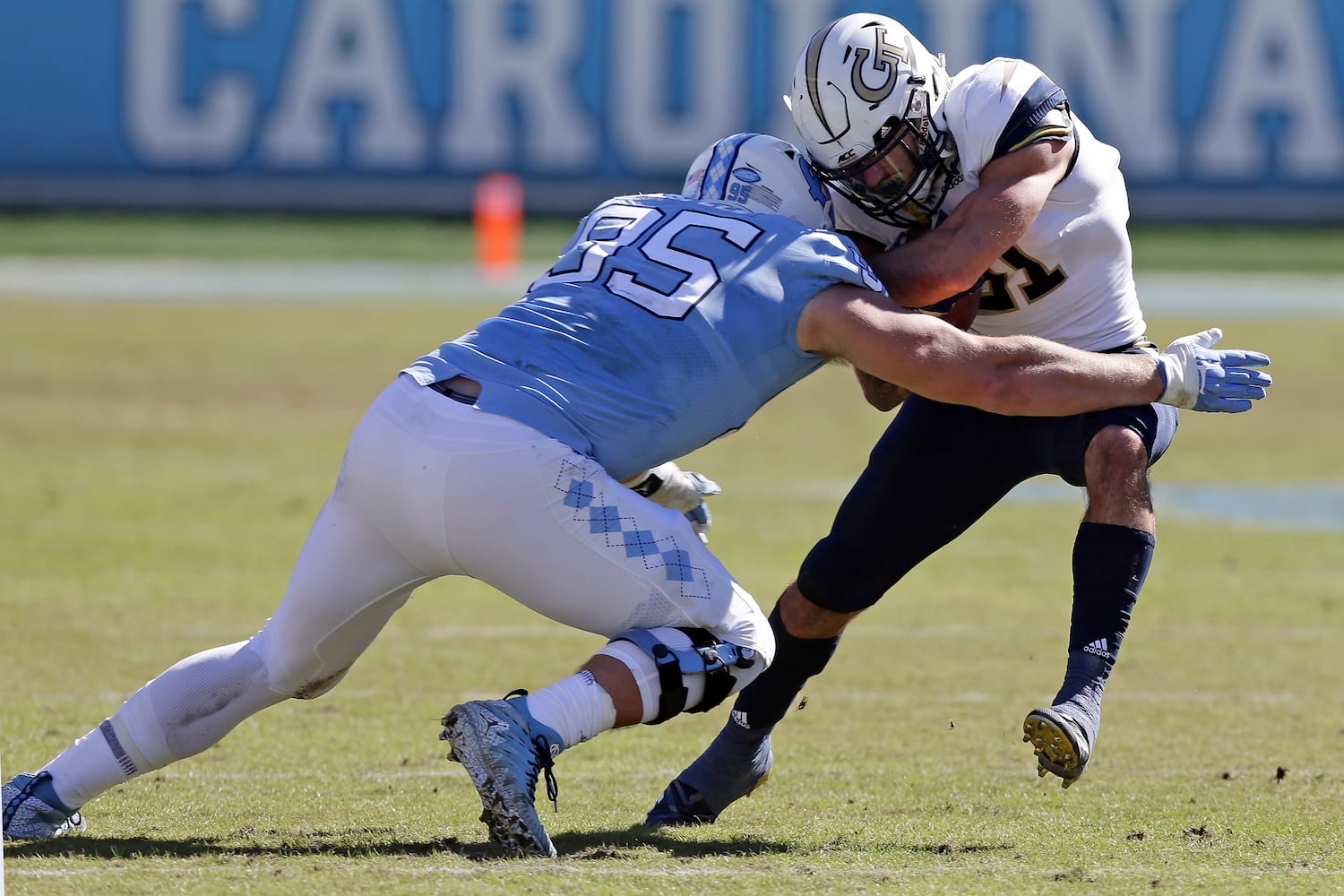 Photos: Jackets earn road win over Tar Heels